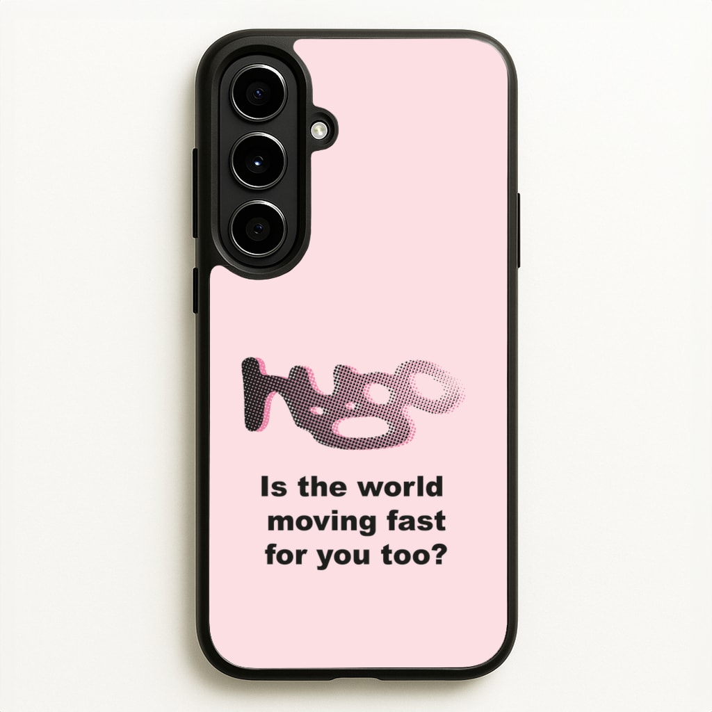 Pink Hugo -  - Loyle Carner Phone Case for Galaxy A56