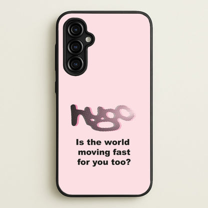 Pink Hugo -  - Loyle Carner Phone Case for Galaxy A54