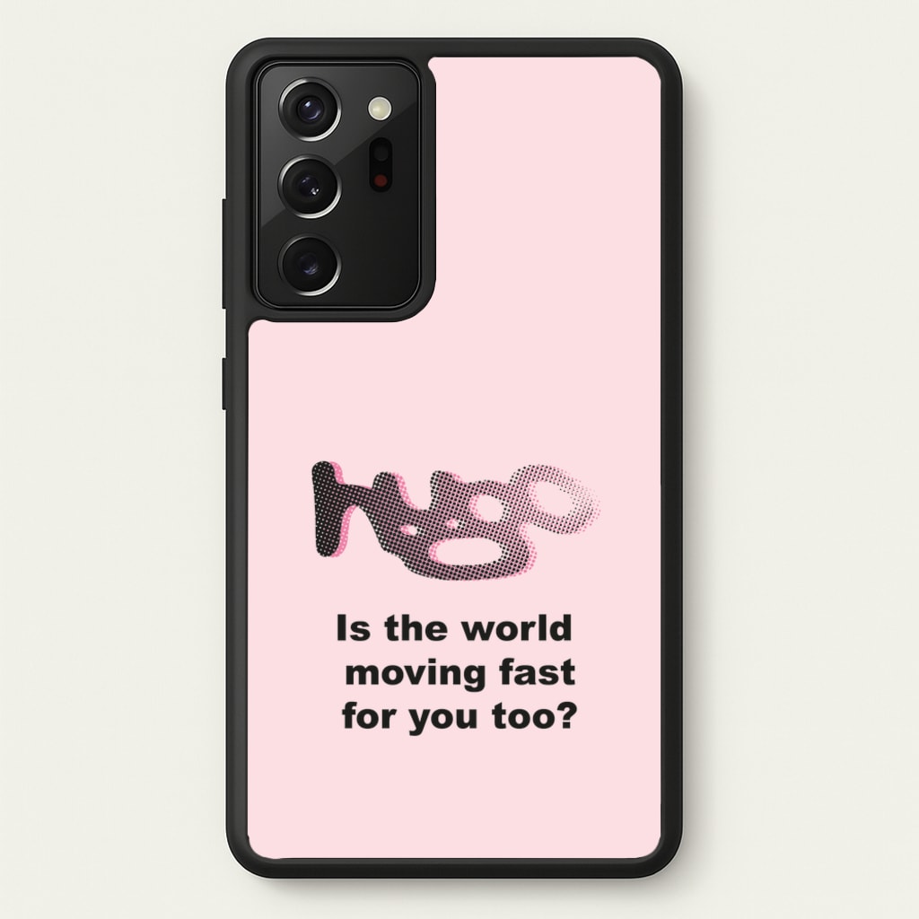 Pink Hugo -  - Loyle Carner Phone Case for Galaxy Note 20 Ultra
