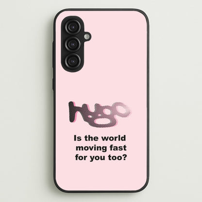 Pink Hugo -  - Loyle Carner Phone Case for Galaxy S23FE
