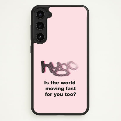 Pink Hugo -  - Loyle Carner Phone Case for Galaxy S23