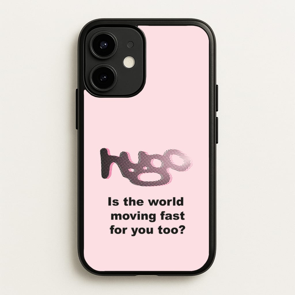 Pink Hugo -  - Loyle Carner Phone Case for iPhone 12 / 12 Pro