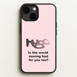 Pink Hugo -  - Loyle Carner Phone Case for iPhone 13 Mini