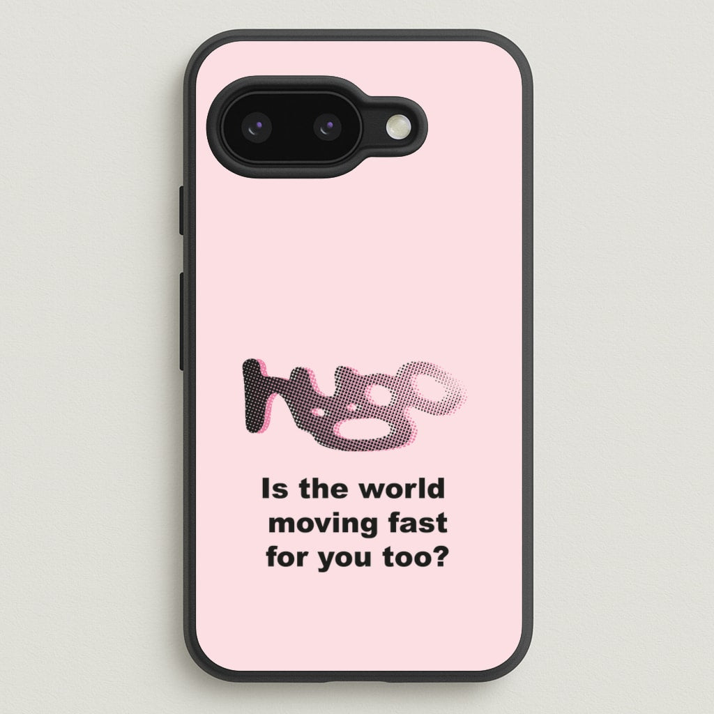 Pink Hugo -  - Loyle Carner Phone Case for Google Pixel 9a