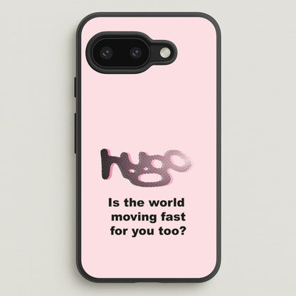 Pink Hugo -  - Loyle Carner Phone Case for Google Pixel 9a