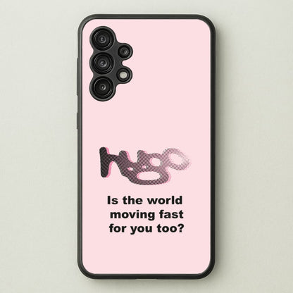 Pink Hugo -  - Loyle Carner Phone Case for Galaxy A13