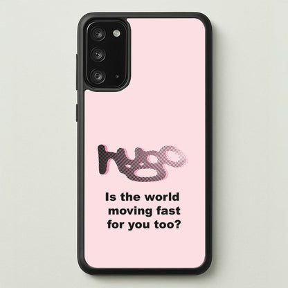 Pink Hugo -  - Loyle Carner Phone Case for Galaxy Note 20