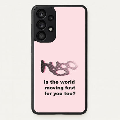 Pink Hugo -  - Loyle Carner Phone Case for Galaxy A53