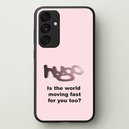 Pink Hugo -  - Loyle Carner Phone Case for Galaxy A55
