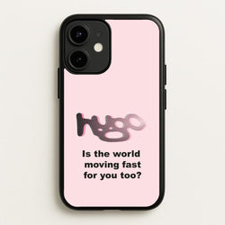 Pink Hugo -  - Loyle Carner Phone Case for iPhone 12 Mini