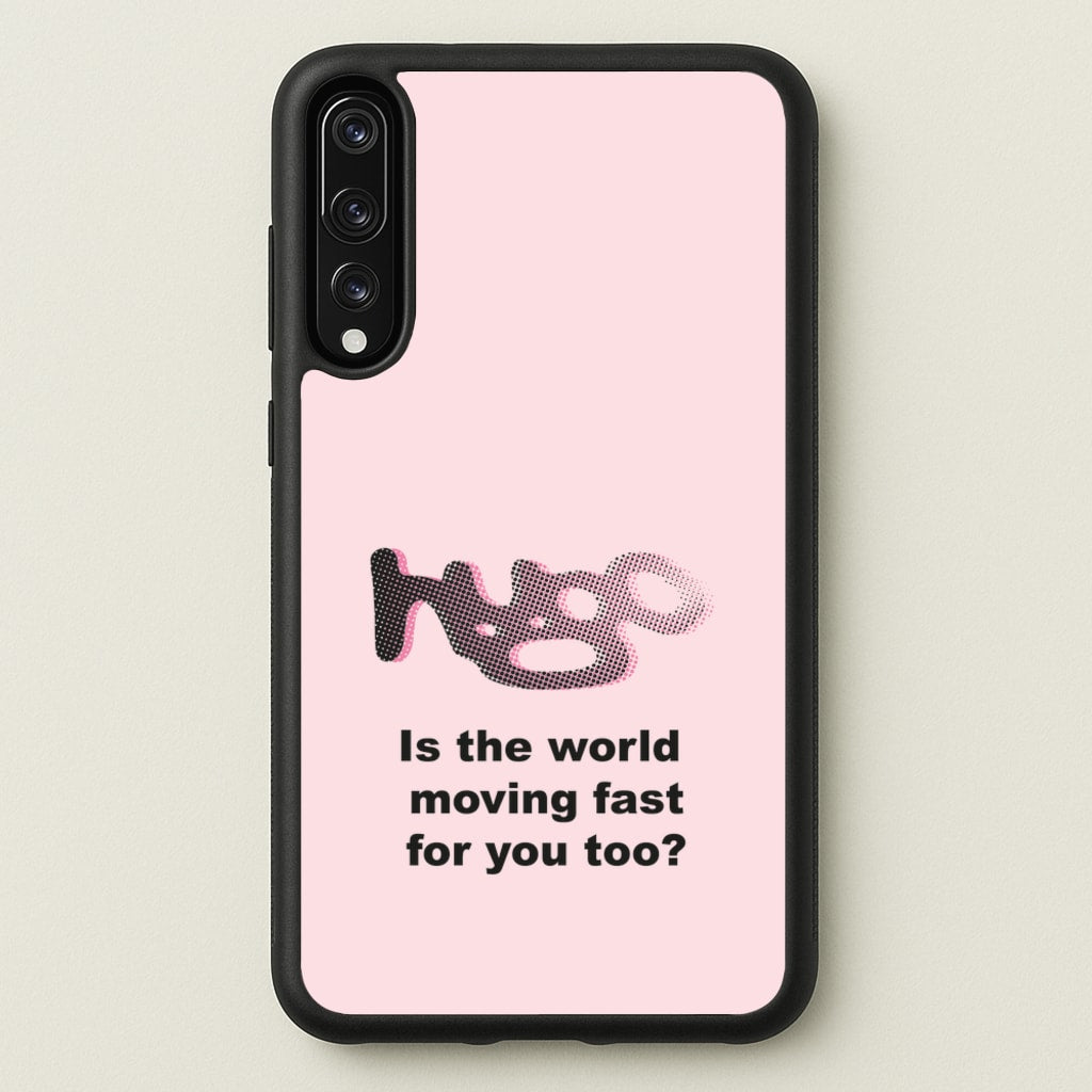 Pink Hugo -  - Loyle Carner Phone Case for Huawei P20 Pro