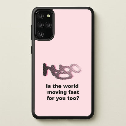 Pink Hugo -  - Loyle Carner Phone Case for Galaxy S20 Plus