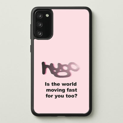 Pink Hugo -  - Loyle Carner Phone Case for Galaxy S20FE
