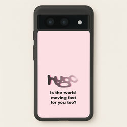 Pink Hugo -  - Loyle Carner Phone Case for Google Pixel 8a