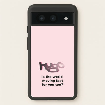 Pink Hugo -  - Loyle Carner Phone Case for Google Pixel 8a