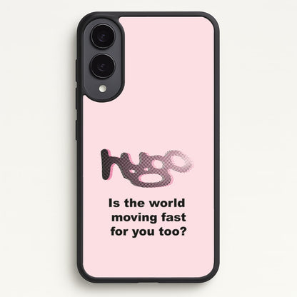 Pink Hugo -  - Loyle Carner Phone Case for Galaxy S25 Edge