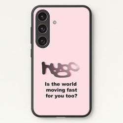 Pink Hugo -  - Loyle Carner Phone Case for Galaxy S25
