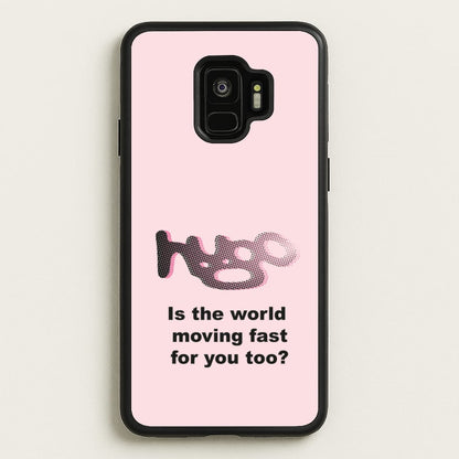 Pink Hugo -  - Loyle Carner Phone Case for Galaxy S9