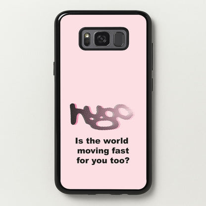 Pink Hugo -  - Loyle Carner Phone Case for Galaxy S8 Plus