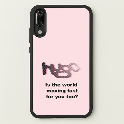 Pink Hugo -  - Loyle Carner Phone Case for Huawei P20