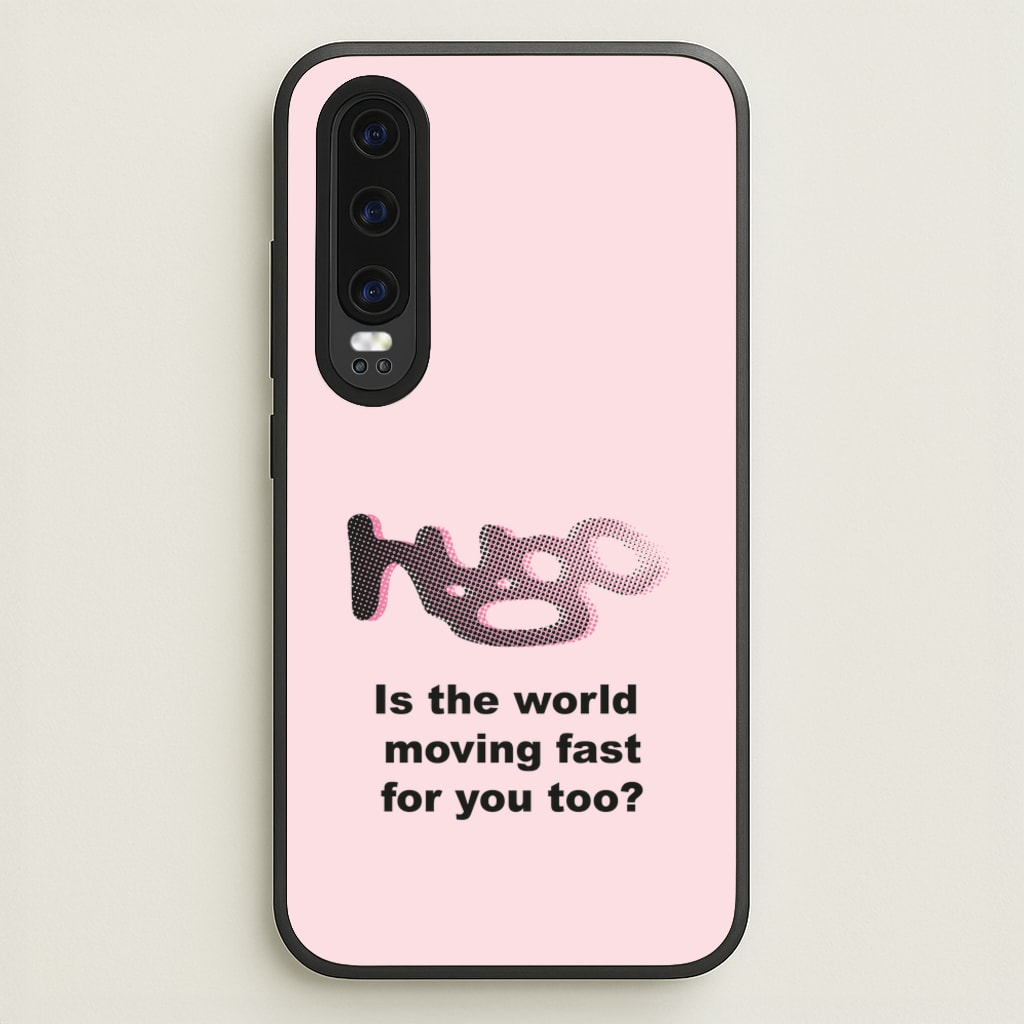 Pink Hugo -  - Loyle Carner Phone Case for Huawei P30