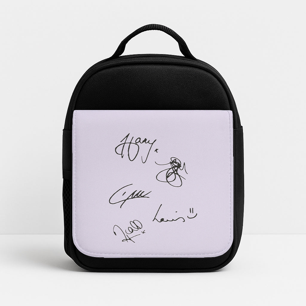 1D Signatures Lunchbox