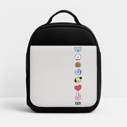 BT21 Vertical Faces - K Pop Lunchbox