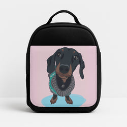 Cartoon Dachshund Lunchbox