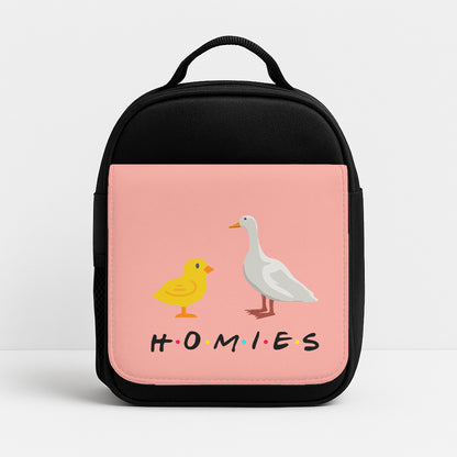 Homies Chick And Duck - Friends Lunchbox