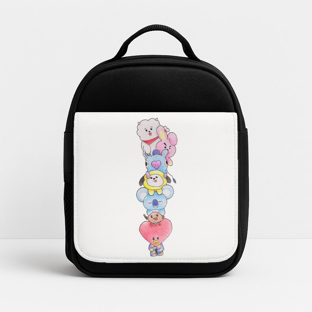 K-Pop Band BT21 Drawing Lunchbox
