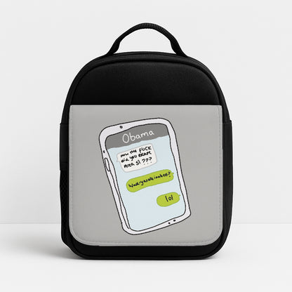 Messaging Obama Lunchbox