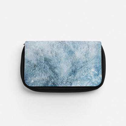 Sea Blue Marble Pencil Case