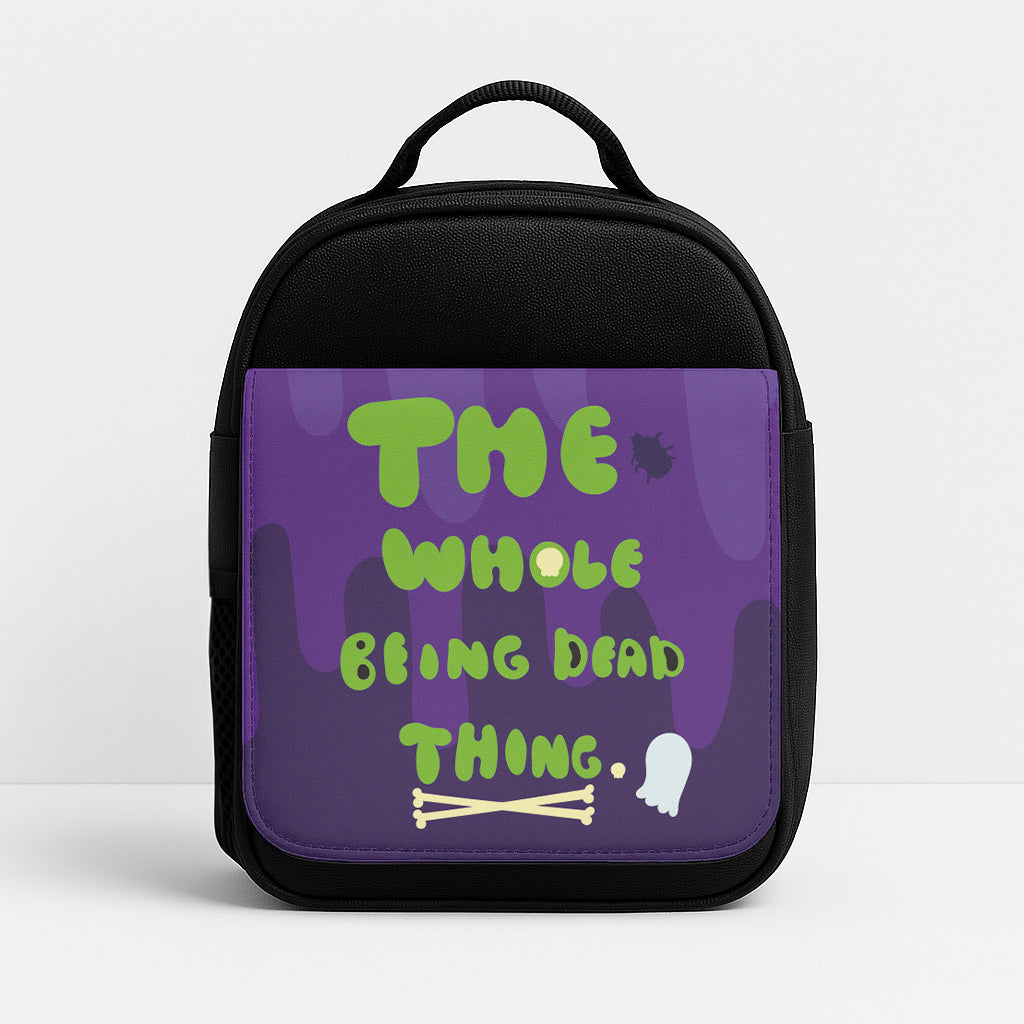 The Whole Being Dead Thing - Beetle Halloween Lunchbox
