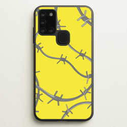Barbed Wire - Post  - Post Malone Phone Case for Galaxy A21s