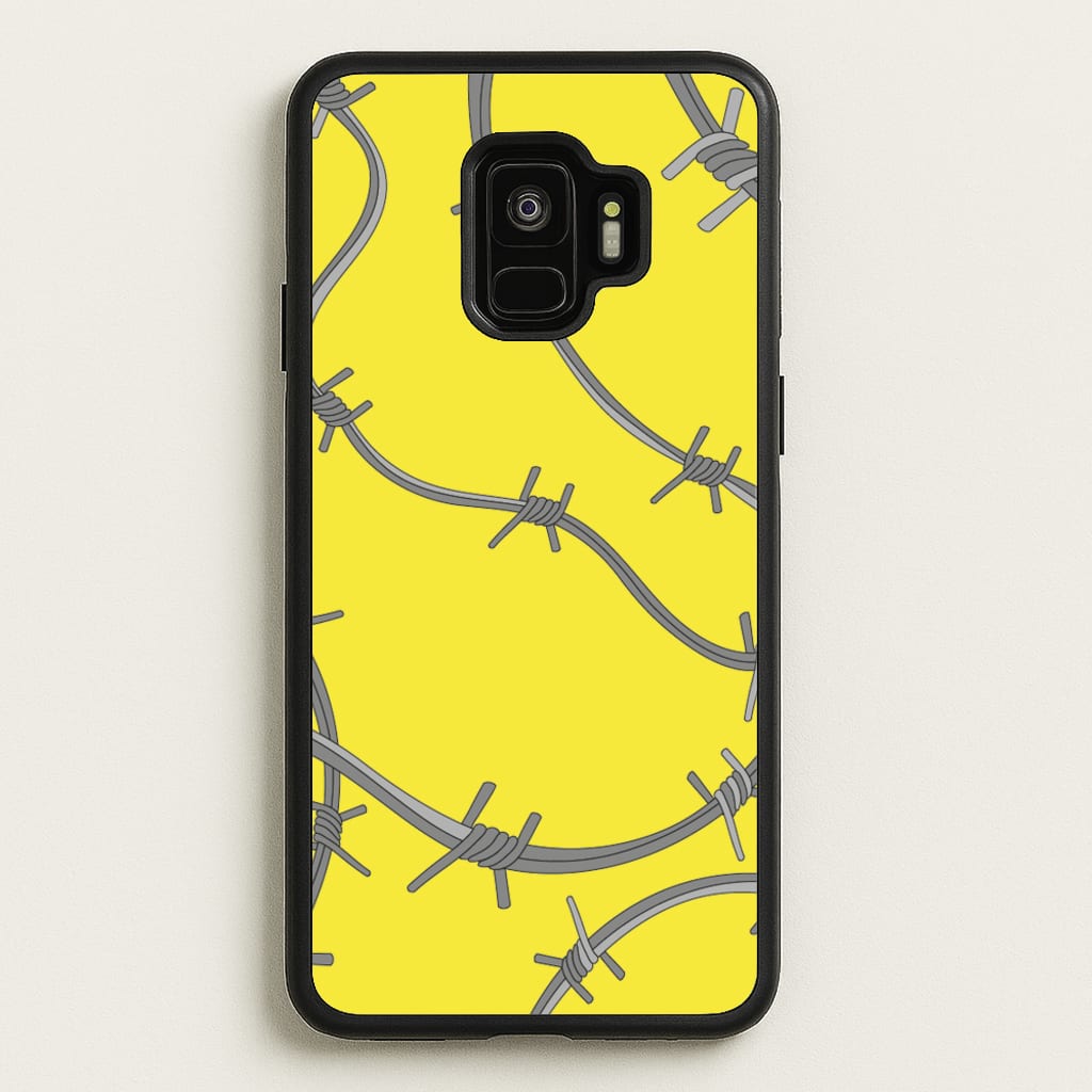 Barbed Wire - Post  - Post Malone Phone Case for Galaxy S9