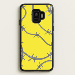 Barbed Wire - Post  - Post Malone Phone Case for Galaxy S9