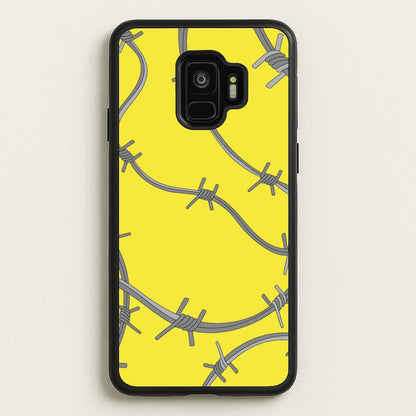 Barbed Wire - Post  - Post Malone Phone Case for Galaxy S9
