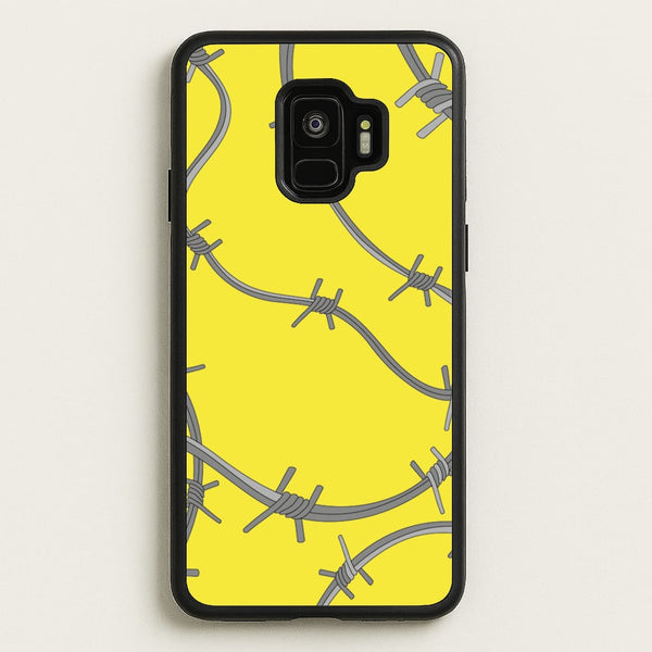 Barbed Wire - Post  - Post Malone Phone Case for Galaxy S9