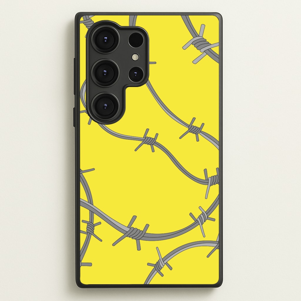 Barbed Wire - Post  - Post Malone Phone Case for Galaxy S25 Ultra