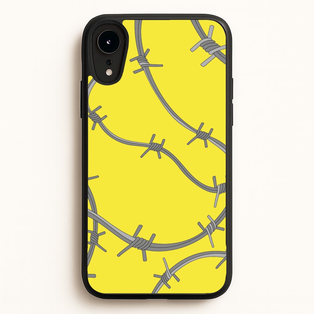 Barbed Wire - Post  - Post Malone Phone Case for iPhone XR