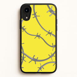 Barbed Wire - Post  - Post Malone Phone Case for iPhone XR