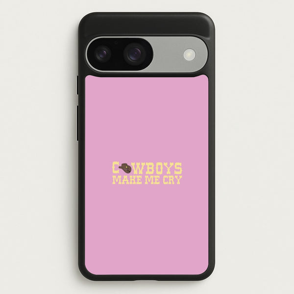 Cowboys Make Me Cry - Post  - Post Malone Phone Case for Google Pixel 9 / 9 Pro