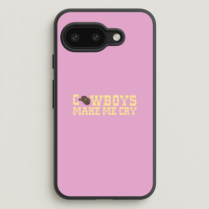 Cowboys Make Me Cry - Post  - Post Malone Phone Case for Google Pixel 9a