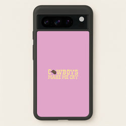 Cowboys Make Me Cry - Post  - Post Malone Phone Case for Google Pixel 8 Pro
