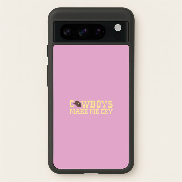 Cowboys Make Me Cry - Post  - Post Malone Phone Case for Google Pixel 8 Pro