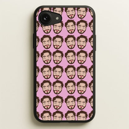 Malone Pattern  - Post Malone Phone Case for iPhone 16e