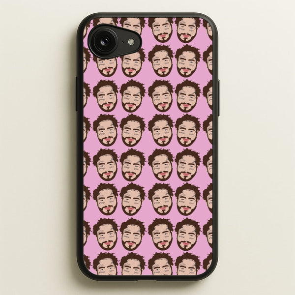 Malone Pattern  - Post Malone Phone Case for iPhone 16e