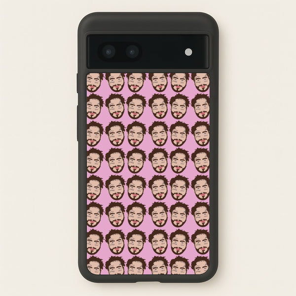 Malone Pattern  - Post Malone Phone Case for Google Pixel 7a