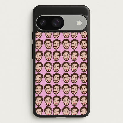 Malone Pattern  - Post Malone Phone Case for Google Pixel 9 / 9 Pro
