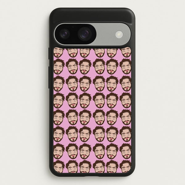 Malone Pattern  - Post Malone Phone Case for Google Pixel 9 / 9 Pro